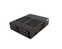 Startech.com Backplane/Caja Extrable para 4 Discos Duros SAS/SATA de 2,5 pulgadas (SATSASBAY425)